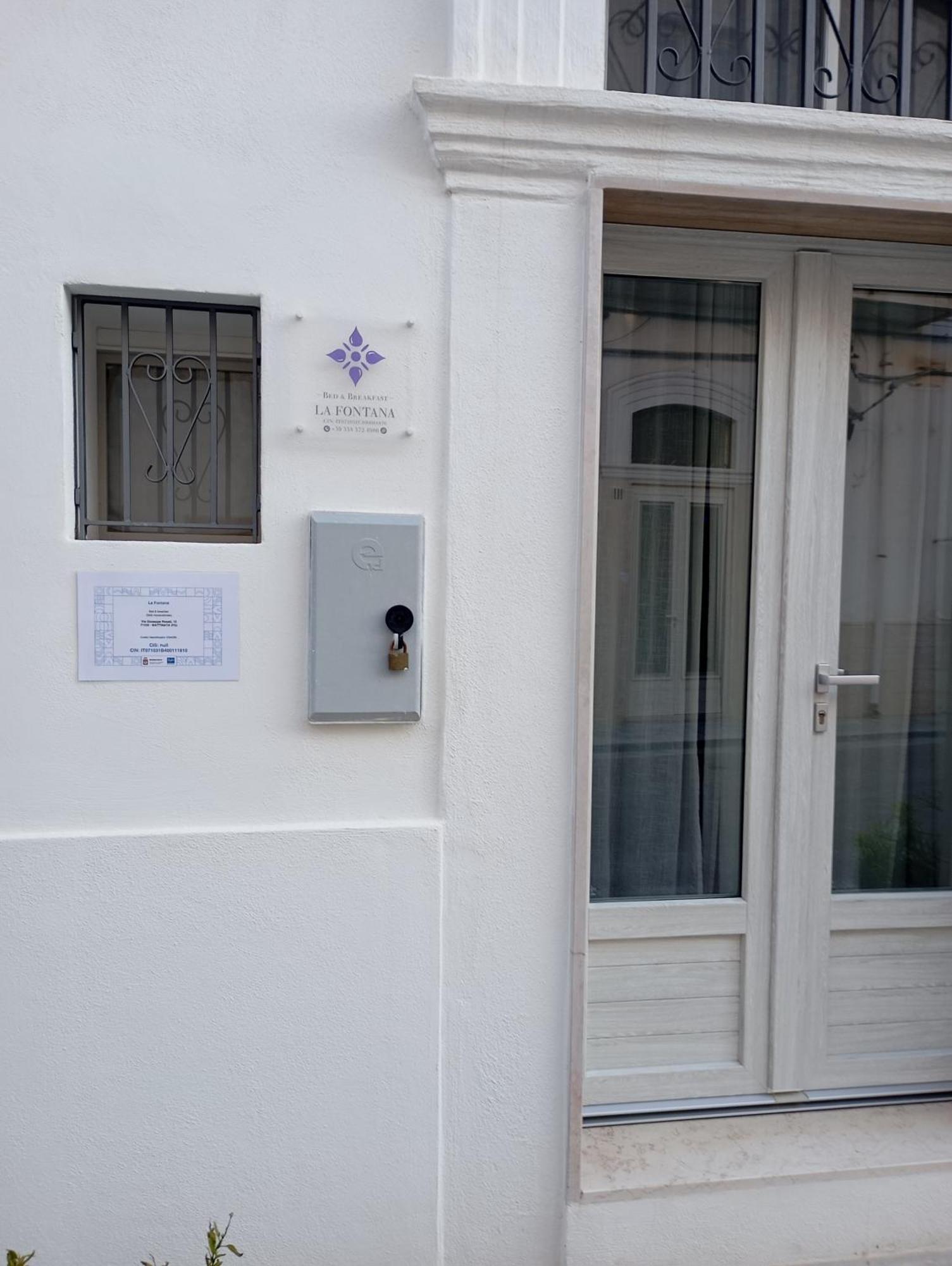 B&B La Fontana Mattinata Exteriér fotografie